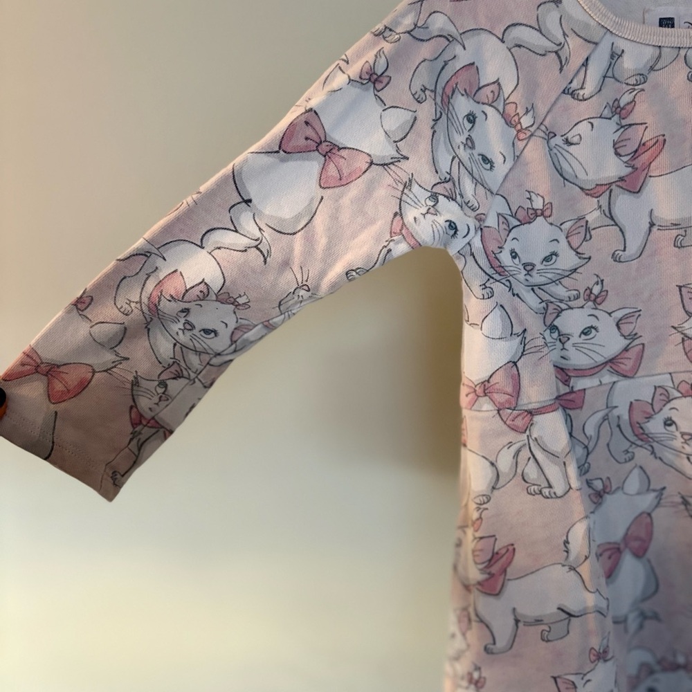 Gap Disney Aristocrats Twirl Dress Pink Sz 4 - Picture 2 of 4